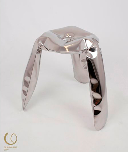 Metal Chairs on Blown Up Metal Furniture    Domestic Futures Ii